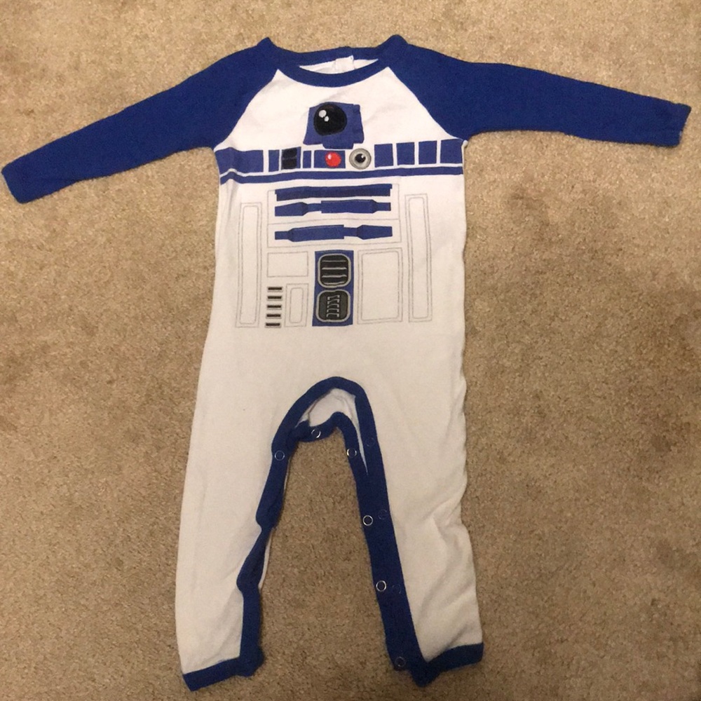 Disney baby R2-D2 Star Wars pajamas